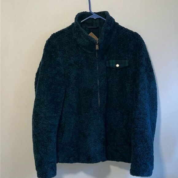 EXCELLENT CONDITION PRETTY PENDLETON LINED FURRY FLEECE COAT WOMEN’S LARGE - Picture 11 of 13